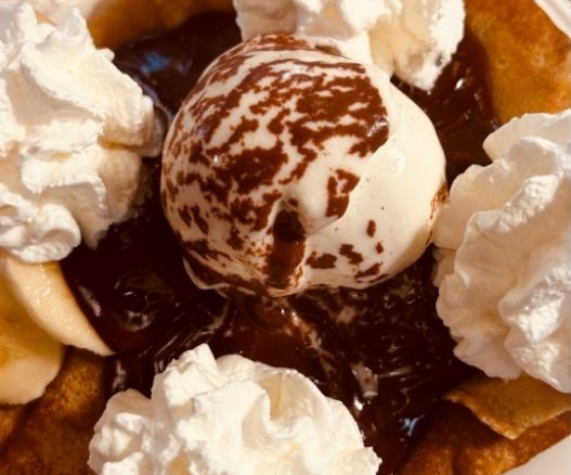 Crêpes sucrées, composées,...